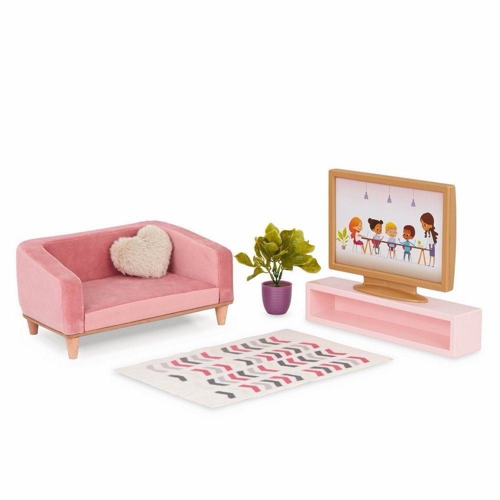 Our Generation Lovely Living Room Furniture Set 18 Inch Dolls New